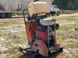 NORTON C-2002JBA CONCRETE SAW WITH WATER TANK