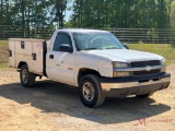 2003 CHEVROLET 2500 SERVICE TRUCK