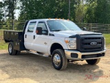 2015 FORD F-350 SUPER DUTY FLATBED TRUCK