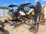 2015 DEERE 35G MINI EXCAVATOR