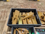 MISC CRATE OF NEW BUCKET TEETH