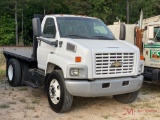 2005 CHEVROLET C7500 FLATBED TRUCK