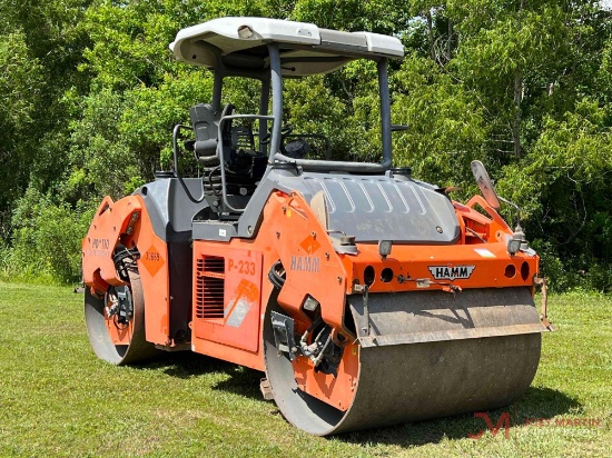 2011 HAMM HD110 HIGH FREQUENCY DOUBLE DRUM ROLLER
