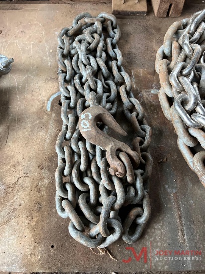 CHAIN AND ONE HOOK