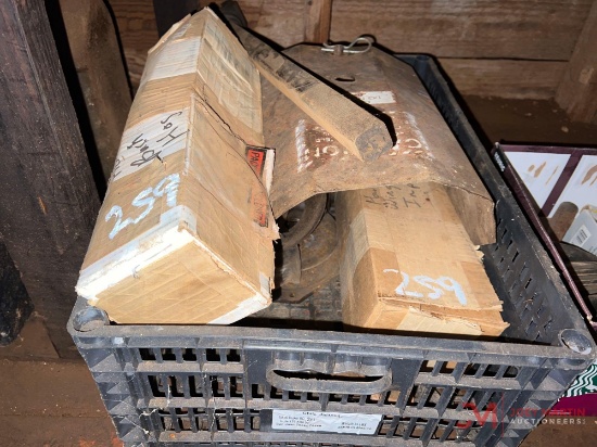 CRATE OF PARTS, BOX OF PARTS