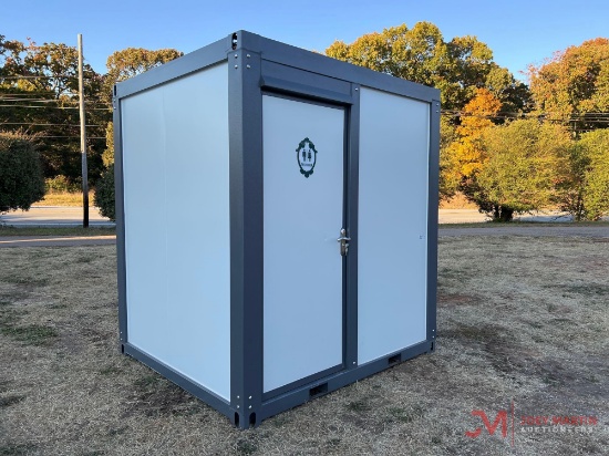 NEW BASTONE PORTABLE SHOWER HOUSE, SHOWER, SINK, TOILET, WINDOW
