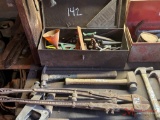 NUMEROUS HAND TOOLS, NUMEROUS ELECTRIC POWER TOOLS, HAMMERS AND FILES