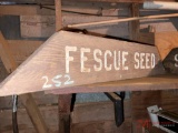 ANTIQUE FESCUE SEED SIGN