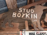 ANTIQUE STUD BOYKIN SIGN