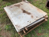 VARIOUS METAL GRATES AND PANELS