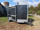 2014 FOREST RIVER TV/TAIL GATING TRAILER