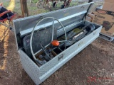 BETTER BUILT ALUMINUM TRUCK TOOL BOX W/ CONTENTS