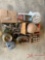 CONTENTS OF PALLET MASON JARS, ANTIQUE GLASS BOTTLES AND TOYS