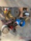 CONTENTS OF PALLET AIR HOSE, BANNERS, MANUAL PUMP