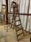 8' WOODEN STEP LADDER