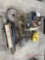 CONTENTS OF PALLET HOSE REEL, ELECTRIC CORD, BROOM, ELECTRIC WIRE