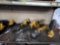 2 DEWALT RECIP SAWS, ANGLE GRINDER, IMPACT, BATTERIES, CHARGERS