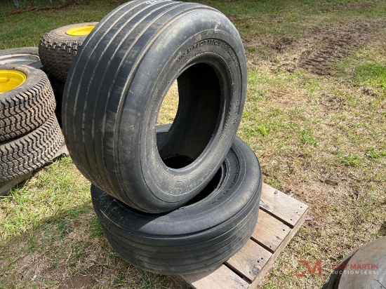 (2) USED IMPLEMENT TIRES