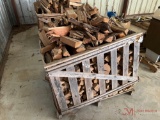 PALLET OF SPLIT DRY FIREWOOD