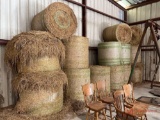 (14) ROUND BALES OF HAY