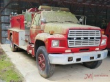 1984 FORD F-800 FIRE TRUCK