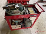 CRAFTSMAN ROLLING SHOP CART WITH CONTENTS