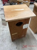 WOODEN BIRD HOUSE