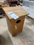 WOODEN BIRD HOUSE