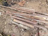 ASSORTMENT OF METAL PIPE, TUBING, FENCE T-POST