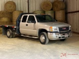 2005 GMC 3500 FLATBED DUALLY