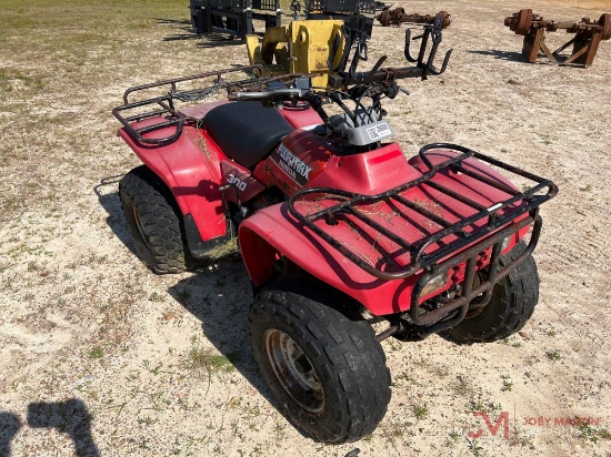 1989 HONDA TRX300 4 WHEELER