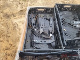 BLACK CRATE OF NEW PLOW POINTS