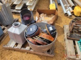 CONTENTS OF PALLET, SIGN HARDWARE