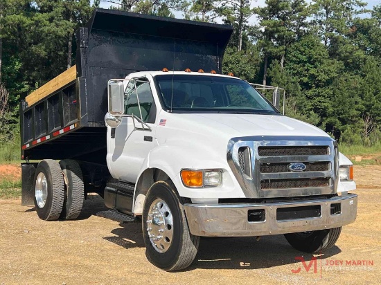 2005 FORD F-650 S/A DUMP TRUCK