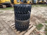 (4) NEW 12-16.5 TIRES