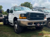 1999 FORD F550 FLATBED TRUCK