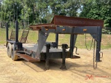4 BOLSTER GOOSENECK LOG/EQUIPMENT TRAILER