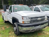 2005 CHEVROLET 3500 UTILITY TRUCK
