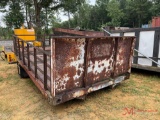 12' FLAT BED TRUCK BODY WITH LIFT GATE