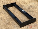 NEW/UNUSED SKID STEER BACKING FRAME