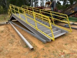 USED SET OF STEEL STEPS