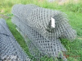 NUMEROUS ROLLS CHAIN LINK FENCING