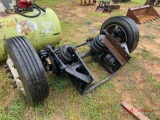 LIFT AXLE WITH ALUMINUM WHEELS