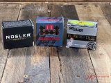 GROUP OF 3 MISC BOXES OF 9MM LUGER AMMO
