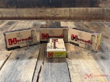 4 BOXES OF HORNADY CUSTOM 204 RUGER 45GR SP AMMO