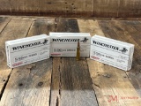 3 BOXES OF WINCHESTER 5.56MM 62GR M855 FMJ AMMO