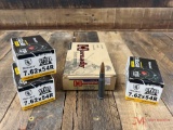 GROUP OF 4 MISC BOXES OF 7.62X54R AMMO
