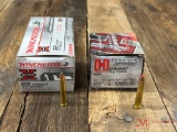 2 MISC BOXES OF 22 HORNET AMMO