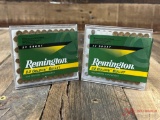 2 BOXES OF REMINGTON 22 SHORT GOLDEN BULLET 29GR PLATED ROUND NOSE AMMO