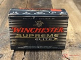 10 ROUND BOX OF WINCHESTER SUPREME ELITE 12GA 3IN B SHOT SHELLS